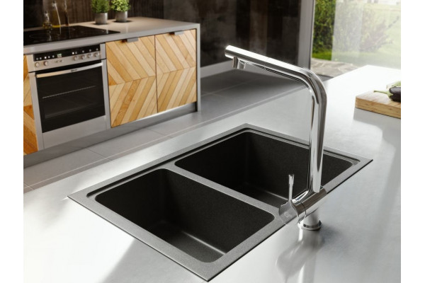 Смеситель Ideal Standard Ceralook BC176AA для кухонной мойки, хром, однорычажный, высота излива 31.3 см
