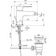Смеситель Ideal Standard Cerafine D BC492AA для биде, хром, однорычажный, высота излива 7.9 см