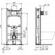 Система инсталляции для унитазов Ideal Standard ProSys Eco Frame 2.0 R0464AA с кнопкой смыва, цвет белый, 50x19x135 см