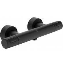 Термостатический смеситель Ideal Standard Ceratherm T25 A7201XG silk black термостат, черный