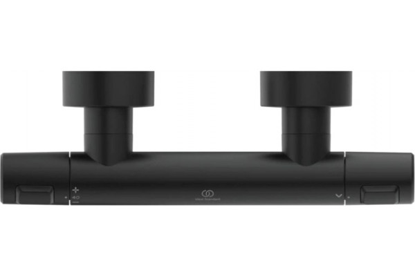Термостатический смеситель Ideal Standard Ceratherm T25 A7201XG silk black термостат, черный