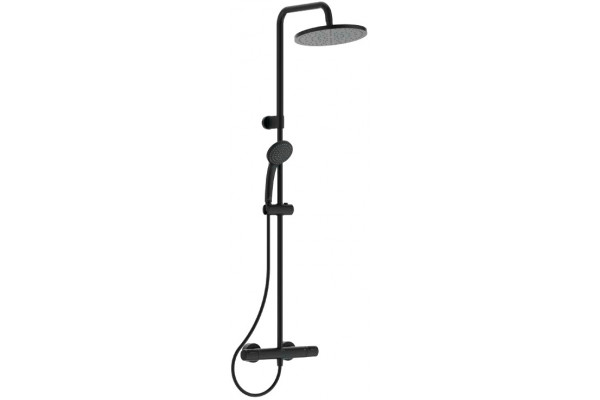 Душевая стойка Ideal Standard Ceraterm T25 A7546XG silk black цвет черный, штанга 133 см