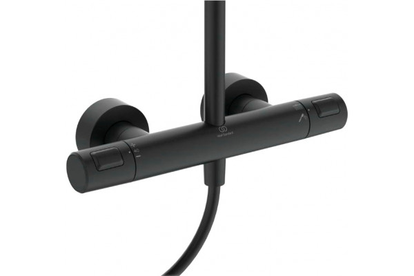 Душевая стойка Ideal Standard Ceraterm T25 A7546XG silk black цвет черный, штанга 133 см