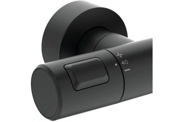 Душевая стойка Ideal Standard Ceraterm T25 A7546XG silk black цвет черный, штанга 133 см
