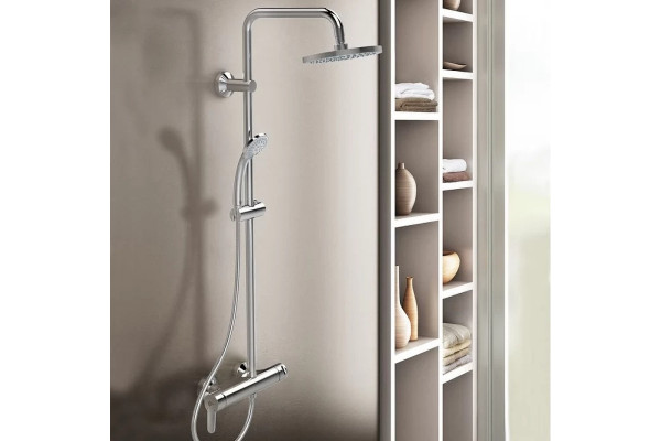 Душевая стойка Ideal Standard Idealrain Eco Evo B2266AA хром, штанга 104.7 см