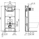 Комплект Ideal Standard Tesi AquaBlade T3868V3 цвет черный