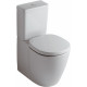 Унитаз напольный под бачок Ideal Standard Connect белый, овальный, 36.5x66.5 см