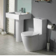 Унитаз напольный под бачок Ideal Standard Connect белый, овальный, 36.5x66.5 см