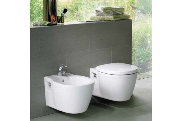 Унитаз подвесной Ideal standard Connect белый, овальный, антивсплеск, 36.5x54.5 см