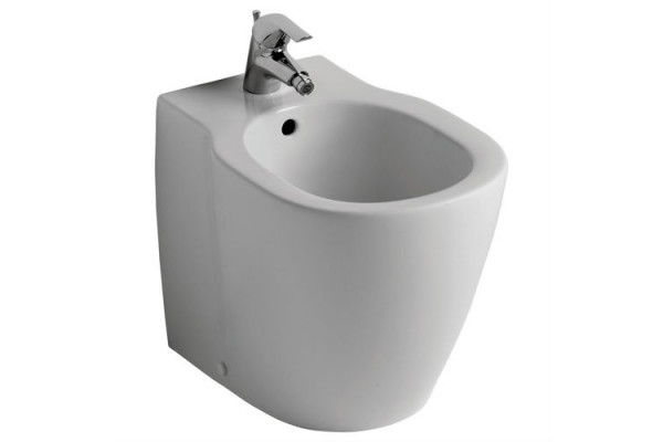 Биде напольное Ideal Standard Connect цвет белый, овальное, 36.0x54.5 см