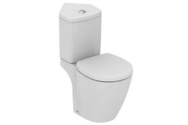 Унитаз-компакт Ideal Standard Connect Space белый, овальный, 36x60 см