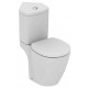 Унитаз-компакт Ideal Standard Connect Space белый, овальный, 36x60 см