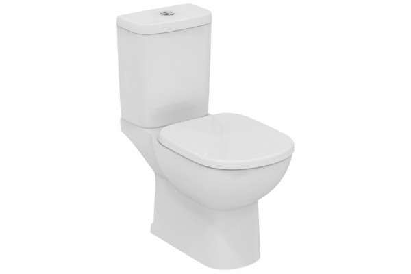 Чаша для унитаза Ideal Standard Tempo белый, овальный, антивсплеск, 36.5x66.5 см