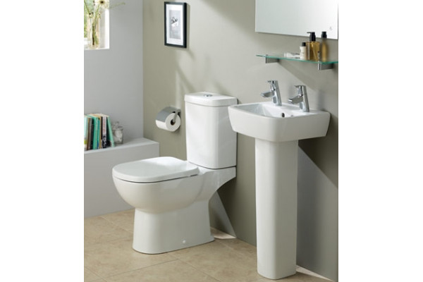 Чаша для унитаза Ideal Standard Tempo белый, овальный, антивсплеск, 36.5x66.5 см