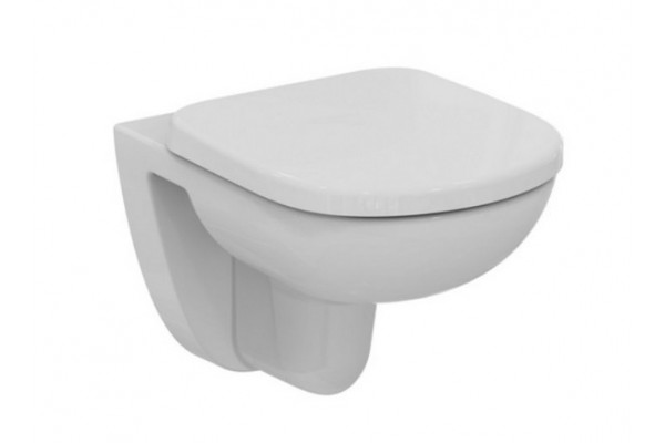 Унитаз подвесной Ideal Standard Tempo глубокий смыв белый, овальный, 36x53 см