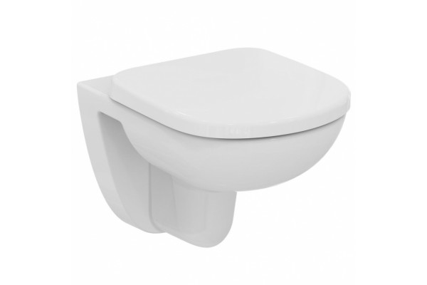 Унитаз подвесной Ideal Standard Tempo короткая проекция  белый, овальный, 37x35 см