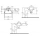 Раковина подвесная Ideal Standard Motion 65 см полукруглая, цвет белый