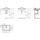 Консоль Ideal Standard Conca E2532XG с раковиной Strada II T299101, с полками