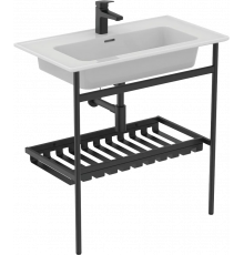 Консоль Ideal Standard Conca E2654XG с раковиной Strada II T300301, с полками