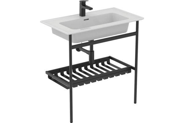 Консоль Ideal Standard Conca E2654XG с раковиной Strada II T300301, с полками