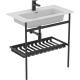 Консоль Ideal Standard Conca E2654XG с раковиной Strada II T300301, с полками
