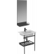 Мебель для ванной Ideal Standard Conca E2532XG с раковиной Strada II T299101, с полками