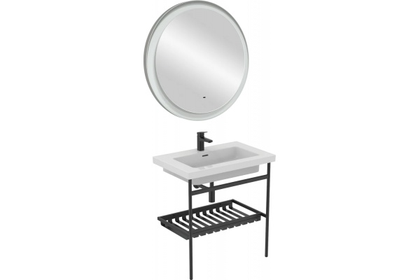 Мебель для ванной Ideal Standard Conca E2533XG с раковиной Extra T436201, с полками