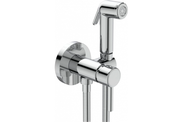 Гигиенический душ Ideal Standard IdealSpray BD130AA со смесителем, С ВНУТРЕННЕЙ ЧАСТЬЮ, хром