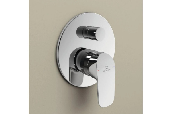 Душевой комплект Ideal Standard Ceraflex хром, С ВНУТРЕННЕЙ ЧАСТЬЮ в современном стиле