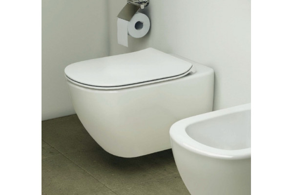 Унитаз подвесной Ideal Standard Tesi T007901 белый, овальный, 36.5x53.5 см