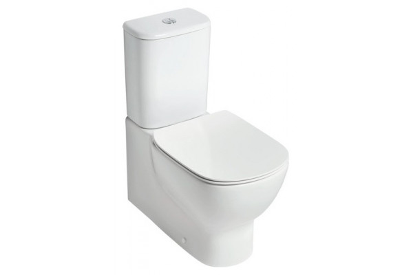 Унитаз напольный Ideal Standard Tesi T008201 белый, овальный, 36.5x66.5 см