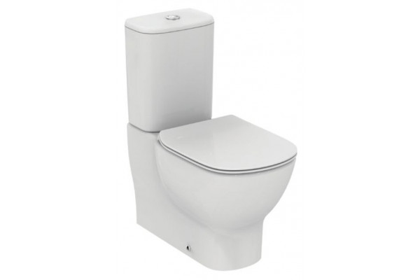 Унитаз напольный Ideal Standard Tesi T008201 белый, овальный, 36.5x66.5 см