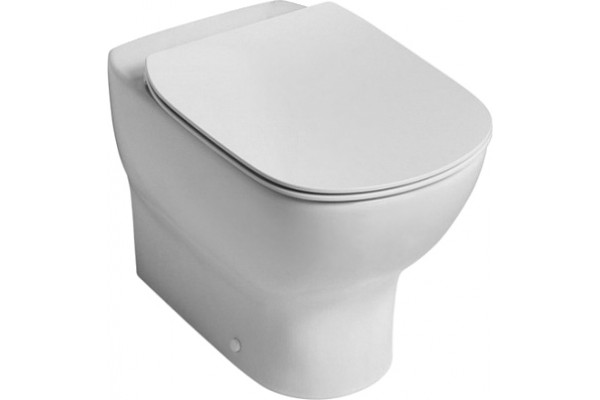 Унитаз приставной Ideal Standard Tesi AquaBlade T007701 белый, овальный, 36.5x55.5 см