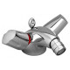 Смеситель Ideal Standard Euroflow New для биде двухвентильный, хром