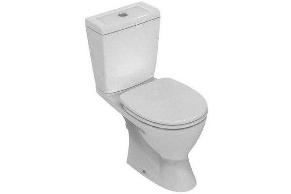 Унитаз-компакт Ideal Standard Eurovit plus  белый, овальный, 36x63 см