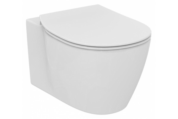 Унитаз подвесной Ideal Standard Connect AquaBlade  белый, овальный, 36x54 см