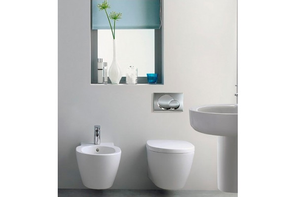 Унитаз подвесной Ideal Standard Connect AquaBlade  белый, овальный, 36x54 см