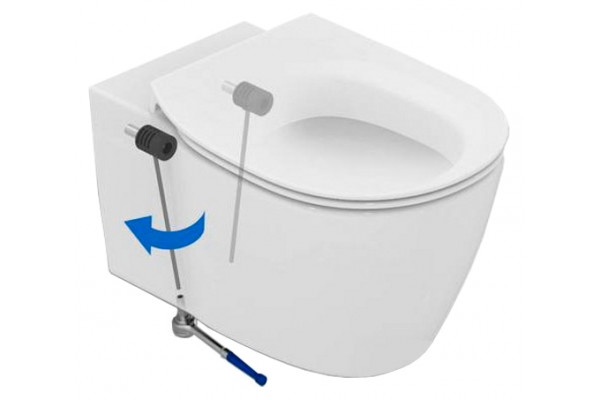 Унитаз подвесной Ideal Standard Connect AquaBlade  белый, овальный, 36x54 см