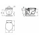 Унитаз подвесной Ideal Standard Connect  белый, овальный, 36.5x55 см