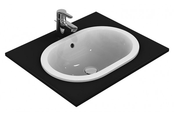 Раковина Ideal Standard Connect (55 см) цвет белый, на столешницу, овальная