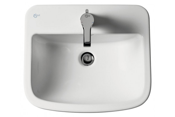 Раковина Ideal Standard Tempo (50 см) цвет белый, прямоугольная, с переливом