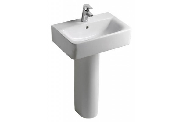 Раковина Ideal Standard Connect Cube (55 см) цвет белый, прямоугольная
