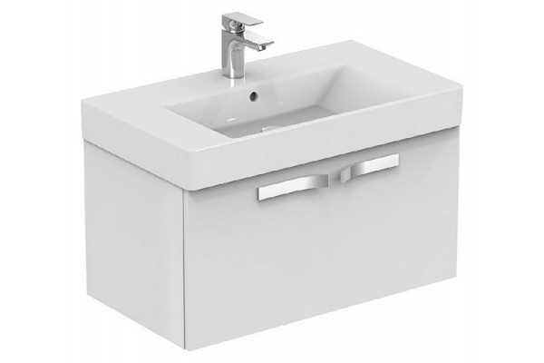 Раковина Ideal Standard Strada (80 см) цвет белый, прямоугольная, с переливом