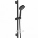 Комплект смесителей Jacob Delafon Oscar E29845RU-BL Черный матовый