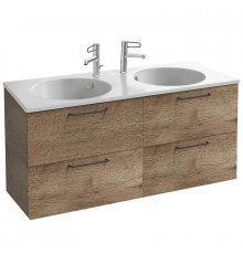 Тумба с раковиной Jacob Delafon Odeon Rive Gauche EXAS112-Z-00+2526-R9-E52 коричневый
