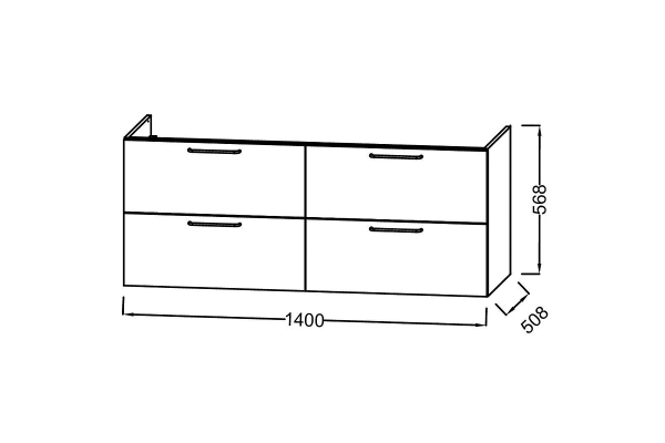 Тумба с раковиной Jacob Delafon Odeon Rive Gauche EXAS112-Z-00+2526-R9-E52 коричневый