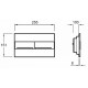 E21739RU-00 Унитаз c инсталляцией Jacob Delafon Patio Rimless, сиденье дюропласт микролифт, клавиша хром (EDV102-00+E70021+E29025+E4316-CP)