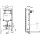 E21751RU-00 Унитаз c инсталляцией Jacob Delafon Rodin+, сиденье тонкое микролифт, клавиша хром (E29025+E4316+EDY102+E23280)