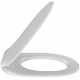 Крышка-сиденье для унитаза Jacob Delafon Cleo E24048-0 с микролифтом, белый