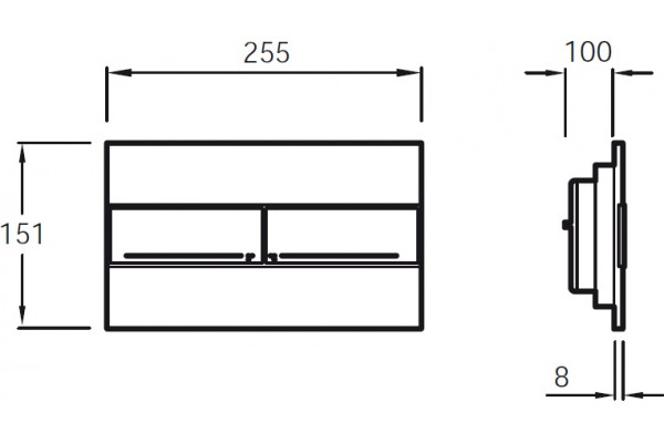 Set E29025-NF+E4316-CP+EDR102-00+E24889-00 Инсталляция с подвесным унитазом Odeon RG